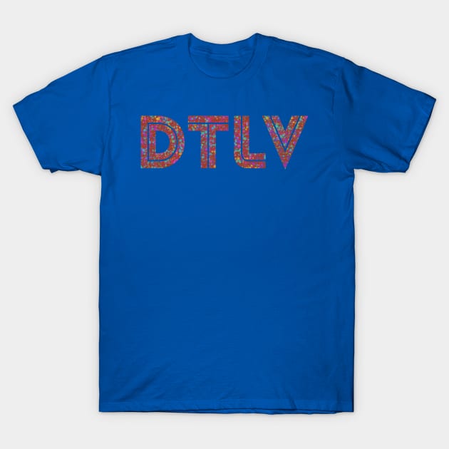 Downtown Las Vegas DTLV Gamer Brick T-Shirt by SABREart